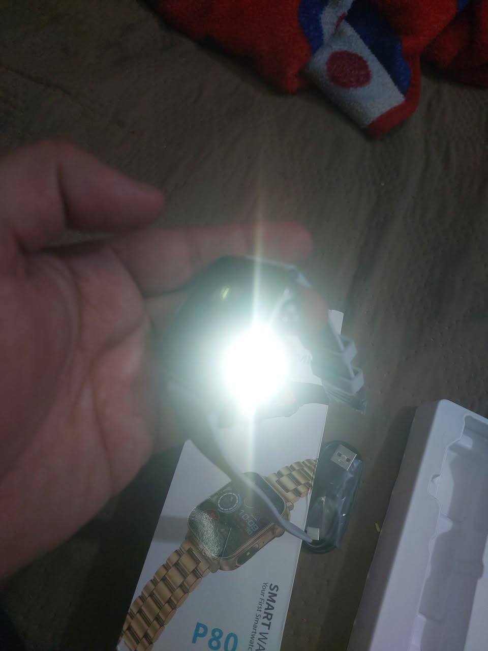 ساعة رياضية سمارت
شاحنه تايبسي + فلاش 
السعر 15 الف


**إذا كنت صاحب هذا الإعلان وتريد حذفه لأي سبب، رجاءا أرسل رسالة إلى الدعم الفني**