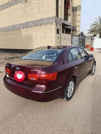 سوناتا 2009 للبيع 👍 وارد أمريكي رقم بغداد ب اسمي 👌 محرك 2400 الحادث جا...