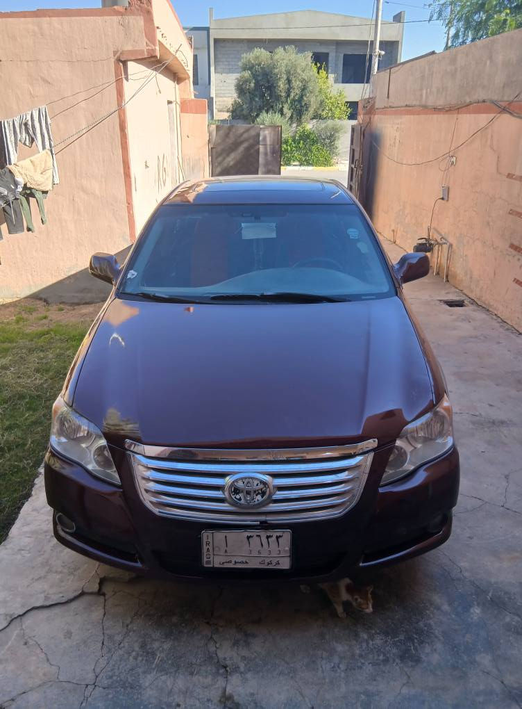 تويوتا افلون ٢٠٠٧ محدث ٢٠٠٩
صبغ حزام
رقم كركوك مشروع وطني باسمي 
المكان كركوك 
السعر ٨٠$ وبي مجال
للتواصل ***********
