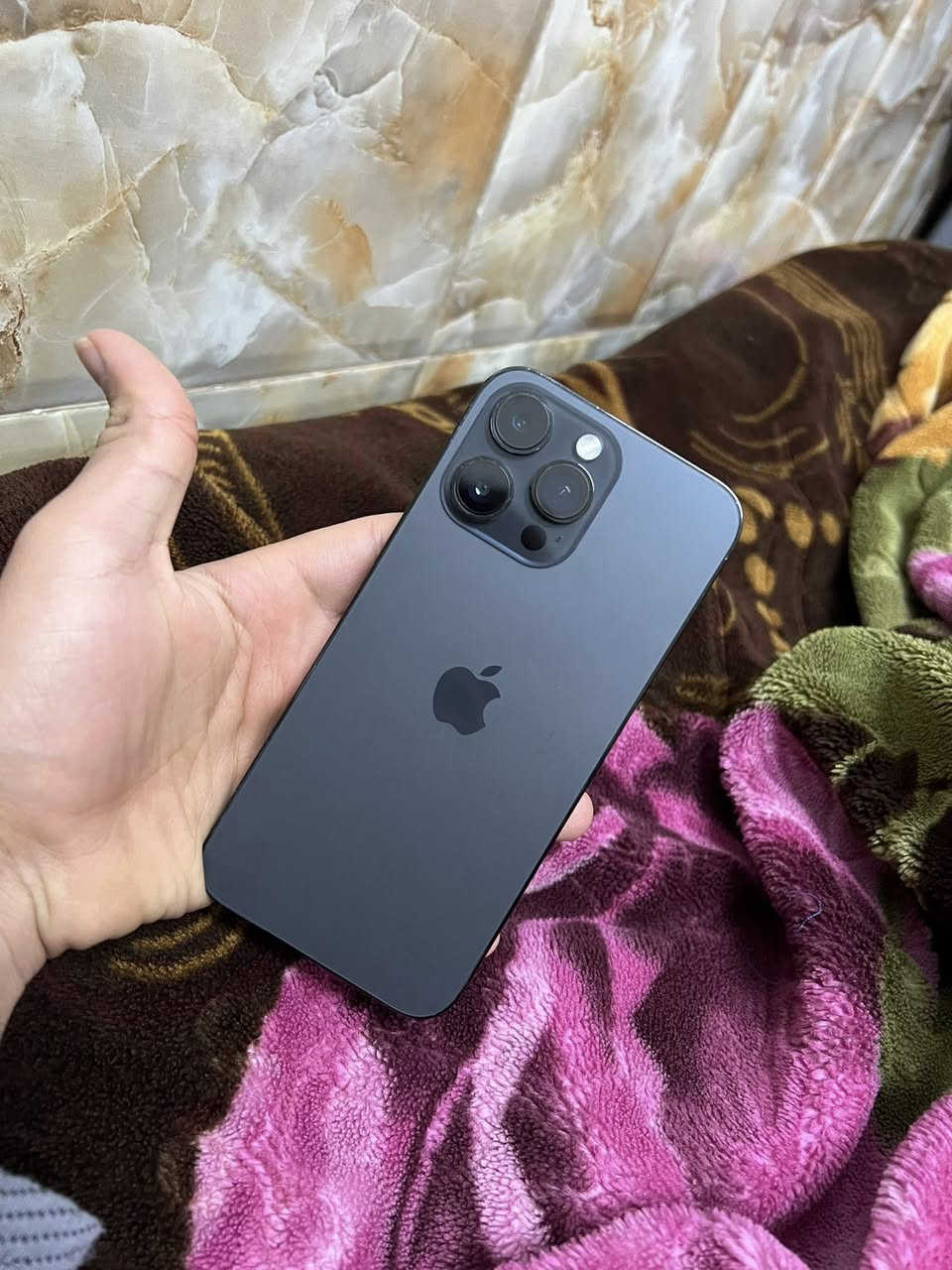 14 برو ماكس
ذاكره 256
بطاريه 77 شرط اصلي ما يصرف
امبدل شاشه وضهر
السعر 525 الف 
موصل حي الميثاق


**إذا كنت صاحب هذا الإعلان وتريد حذفه لأي سبب، رجاءا أرسل رسالة إلى الدعم الفني**