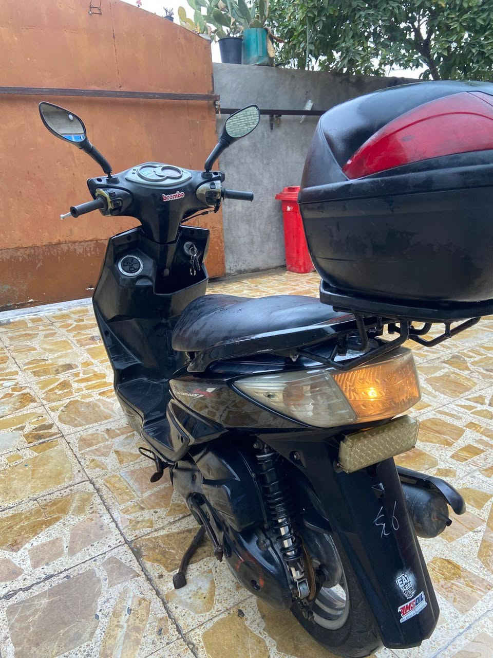 السلام عليكم دراجه للبيع سكنس فحل مكان بغداد المعامل الحسينيه قرب ساحت شهداء سعر 600 وبيهه مجال حك جيه وهاذه رقم الهاتف ***********
