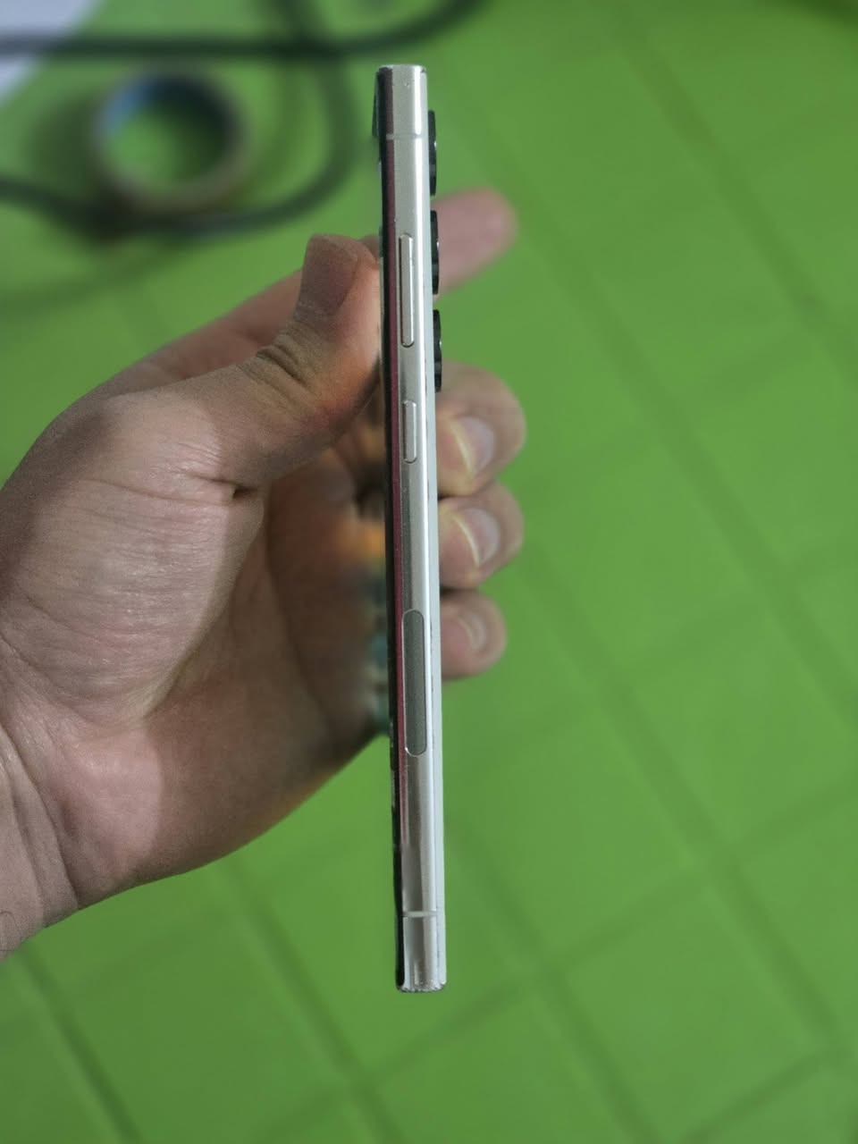 سلام عليكم
Galaxy s23 ultra
فقط ضهر مبدل بي
ذاكرة 512
الجهاز يشتغل بس wifi #مقفل الشريحة
بدون ملحقات
الجهاز شغال شاشة اصلية وقلم اصلي 
وسريع وصورته تخبل 
مناسب للالعاب وتصوير واستخدام كايباد
انطوني بس سعر 
بس لحد يكسر بالجهاز 
وان شاء الله يعجبه يدلل


**إذا كنت صاحب هذا الإعلان وتريد حذفه لأي سبب، رجاءا أرسل رسالة إلى الدعم الفني**