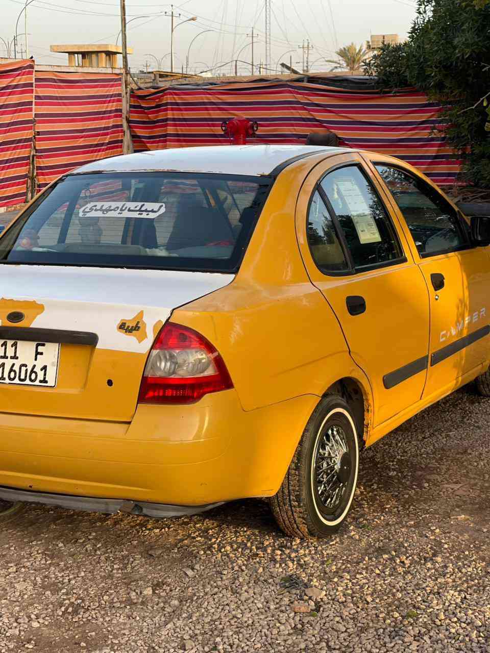 سلام عليكم طيبة 2015رقم بغداد مشروع وطني السياره خير من الله مامشتغله تكسي من الدوام للبيت بيها بارد يم اليده مآل باب السائق ومرشوشه السعر 40وبيها مجال بصيط *********** اتصل وبيك خير ودلل
