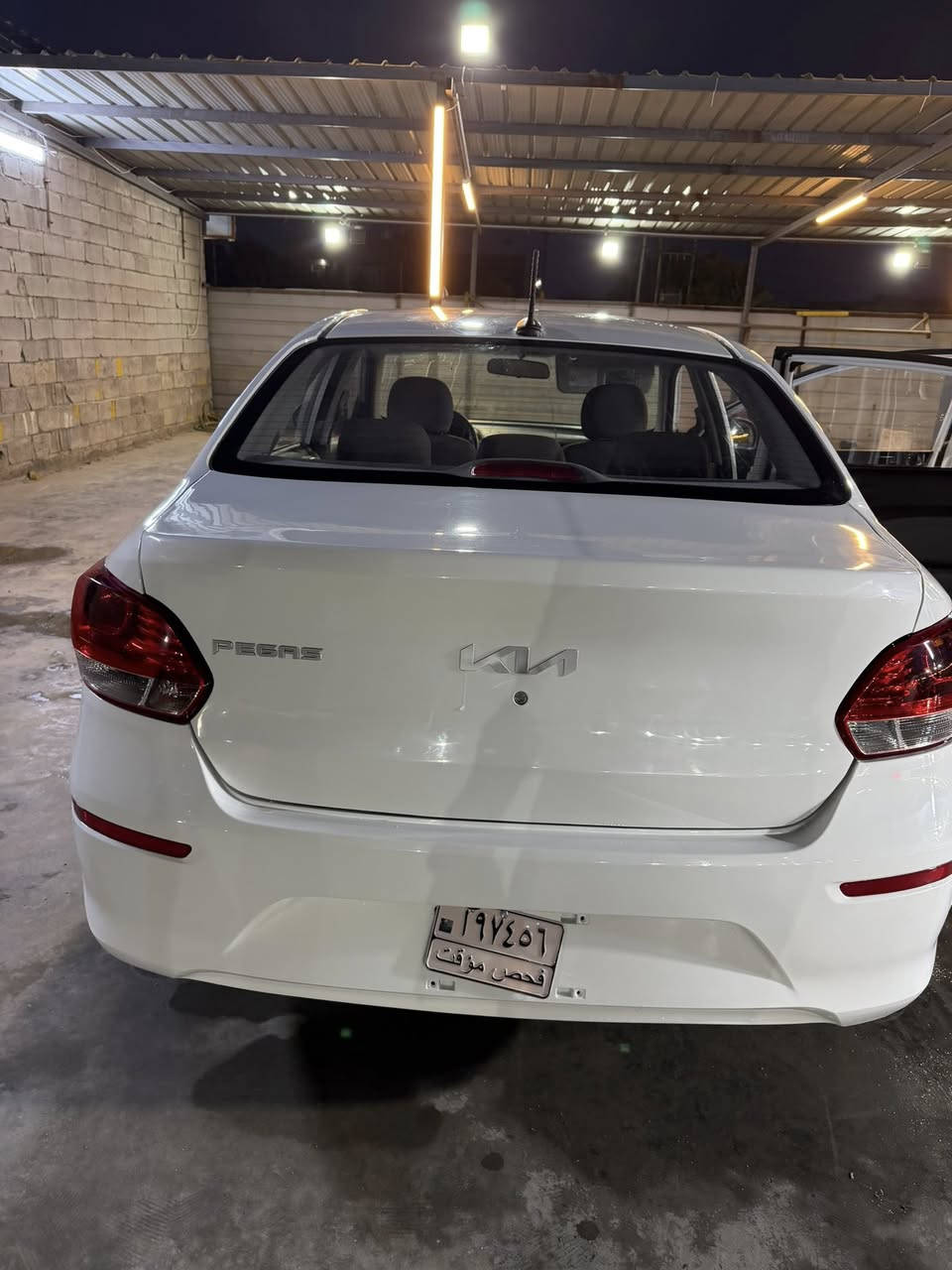 تحيه طيبه 
للبيع كيا بيگاس 2025 ماشيه 8 الف السعر 100 حره بدون رقم ***********
