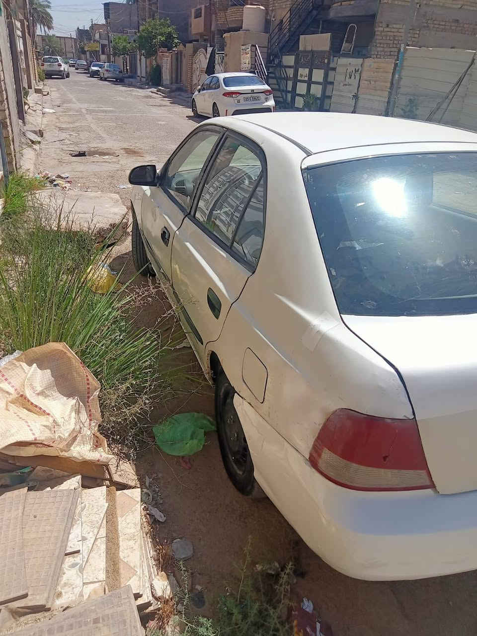 اكسنت موديل 2002 صبغ عام للجماليه بدون دواخل سياره حلوه ومرتبه مال جني رقم بغداد انكليزي هزه جديده كير محرك مكفول تبريد شغال سياره حلوه ومرتبه مال جني السعر 35 رقم الهاتف *********** بي وتساب
