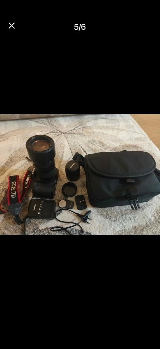 Canon D7 , ٤٠٠ دولار ، لە ئە وروپایە، كی ویستی لە ماوە ی ١٠ ڕۆژ ئە گاتە دە ستی، زۆر بە كە می ئیشی كردووە


**إذا كنت صاحب هذا الإعلان وتريد حذفه لأي سبب، رجاءا أرسل رسالة إلى الدعم الفني**