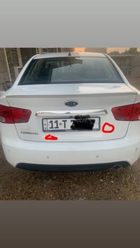 كيا سيراتو ٢٠١١ رقم بغداد سنوية جديدة السياره كلش نظيفة بيها قطعه وحده...