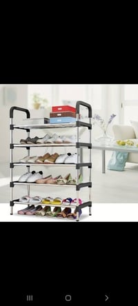 ستان حذاء • ستيل • ٥ رفوف