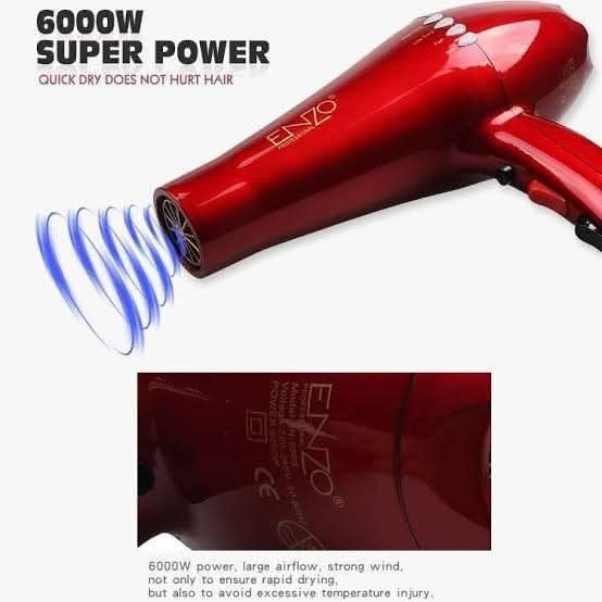 شسوار ماركه ENZO
درجتين بارد 
درجتين حار
مع حراره تصل الى 6000W  حقيقيه 
مع راسين لشسوار لتحكم بقوه دفع الهواء
مع سرعتين بارد وحار كذالك
واير قوي مع طول مترتين ونص تقريبا
هواء صافي غير موذي لبشره لوجود فلاتر لهواء من الخلف
والسعر 25 الف شامل التوصيل لكل العراق
لحجز رقمك وعنوانك خاص
او واتس ***********
