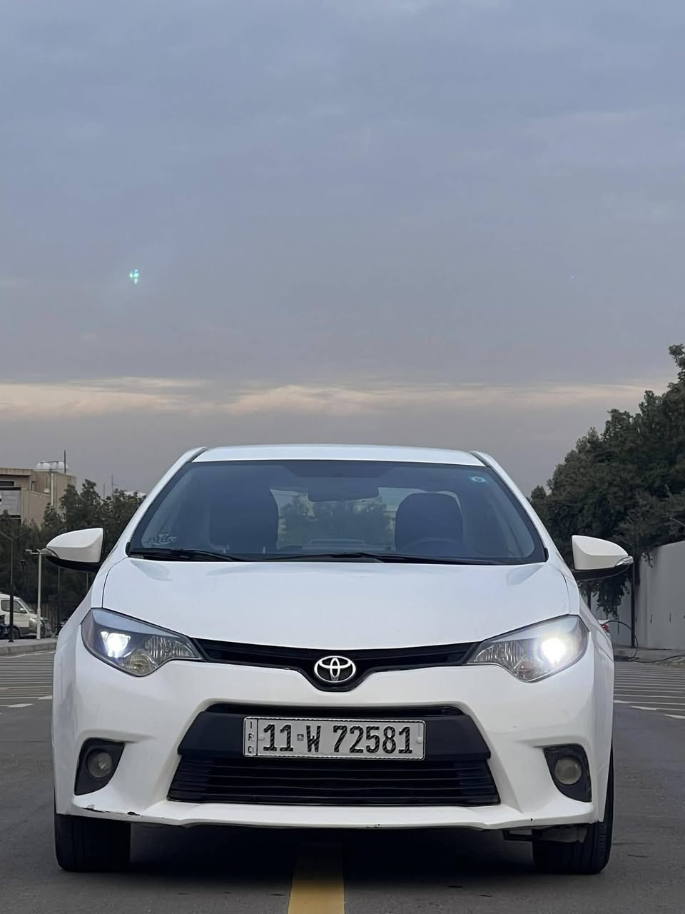 كورلة ٢٠١٤ وارد امريكي 
سعر ١١٤ بيهة مجال شراي 
حادثة جنطة بدون دواخل بيهة صبغ باب جملغ بلعراق
موصفات نص فول 
تحكم ستيرن جهتين مانع نزلق كروس سرعةليت زنون
شاشة جبيرة كامرة خلفية
سيارة جاهزة ما بيهة نقص
ماشية ١٢٠ 
رقم بغداد دولي تحويل ثاني يوم
مكان سيارة بغداد الشعب
رقمي ***********
