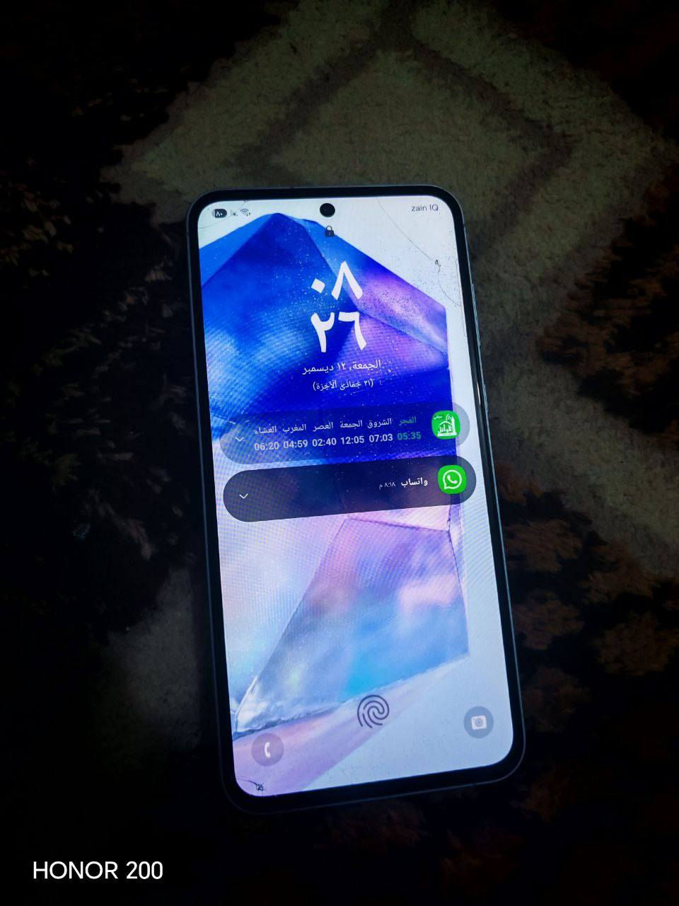 السلام عليكم موبايل للبيع كلكسي اي 55فايف جي الجهاز نضيف حيل ***********
