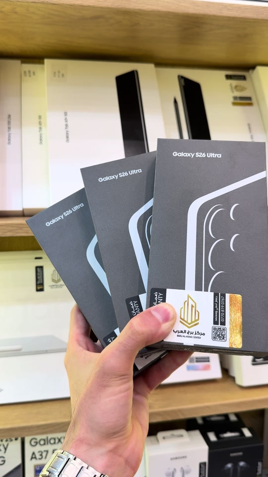 📱🔥 Samsung S26 Ultra وصل وبجميع الذواكر والألوان! إذا تريد أقوى أداء، كاميرا احترافية، وتجربة فلاجشيب بدون تنازلات… فهذا هو اختيارك! 😍 ✅ متوفر بجميع الذواكر 🎨 جميع الألوان متوفرة 🛡️ كفالة مضمونة 📩 راسلنا واحجز جهازك قبل نفاد الكميات! 📍 فرع الربيعي: *********** 📍 فرع المنصور: *********** #SamsungS26Ultra #GalaxyS26Ultra #سامسونج #بغداد 
