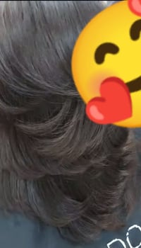 قص شعر • مدرّج • بنوته