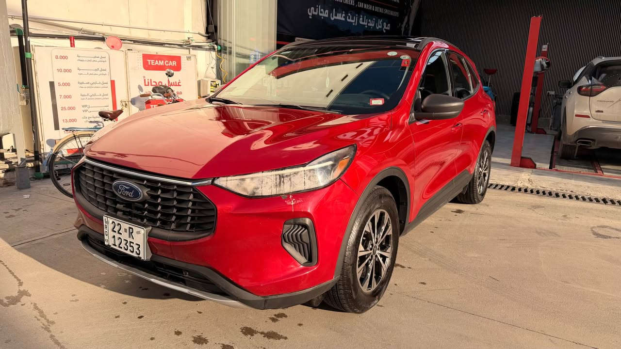 فورد سكيب اكتف بلس فول بانوراما ٢٠٢٣ 
السعر 145$ وبيه مجال
السيارة فول مواصفات بصمة خمس دكم تشغيل عن بعد 
كشن كهرب وهيتر وستيرن هيتر 
شاشة كبيرة ١٣.٢ انج وتبريد لمس 
رادار ٣٦٠ درجة 
لايت وبك لايت ليد 
قيادة ذاتية وتوقف ذاتي كروز ذكي تمشي لحالها 
حساس خلفي 
الحادث: باب النفر مبدل بلادي نفس اللون شركة والبوند مصلح نفسه ومصبوغ وبيها ٣ مكانات PDR 
البجم شركة شرط لايتات كلشي بلادي حتى الدعامية بلادية أربيل, العراق


**إذا كنت صاحب هذا الإعلان وتريد حذفه لأي سبب، رجاءا أرسل رسالة إلى الدعم الفني**