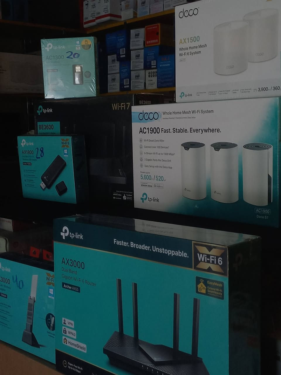 🔥 USB WiFi TP-Link
متوفر الآن بعدة موديلات
 الراوترات المتوفرة حاليا
⚡ سرعة عالية
📶 استقبال قوي
💻 للـ PC واللابتوب
🎮 مناسب للألعاب

📞 مبيعات:
📱 ***********
📱 ***********
📱 ***********

🛠 الصيانة:
📱 ***********
#لابتوب #لابتوبات #شارع_الصناعة #راوترات #سوق #انترنيت #الكترونيات #ضمان #سرعة #العاب #قوي #موديلات #جيمنج #لاعبين_العراق #محتوى #حاسبات #مكتبي #طلاب #مدرسين #مهندسين #الرياضة_الالكترونية #ابطال #نور_السما #مكتب_نور_السما_للحاسبات #شارع_الصناعة_للحاسبات #بغداد #العراق #واي_فاي #كامرات #سماعات
