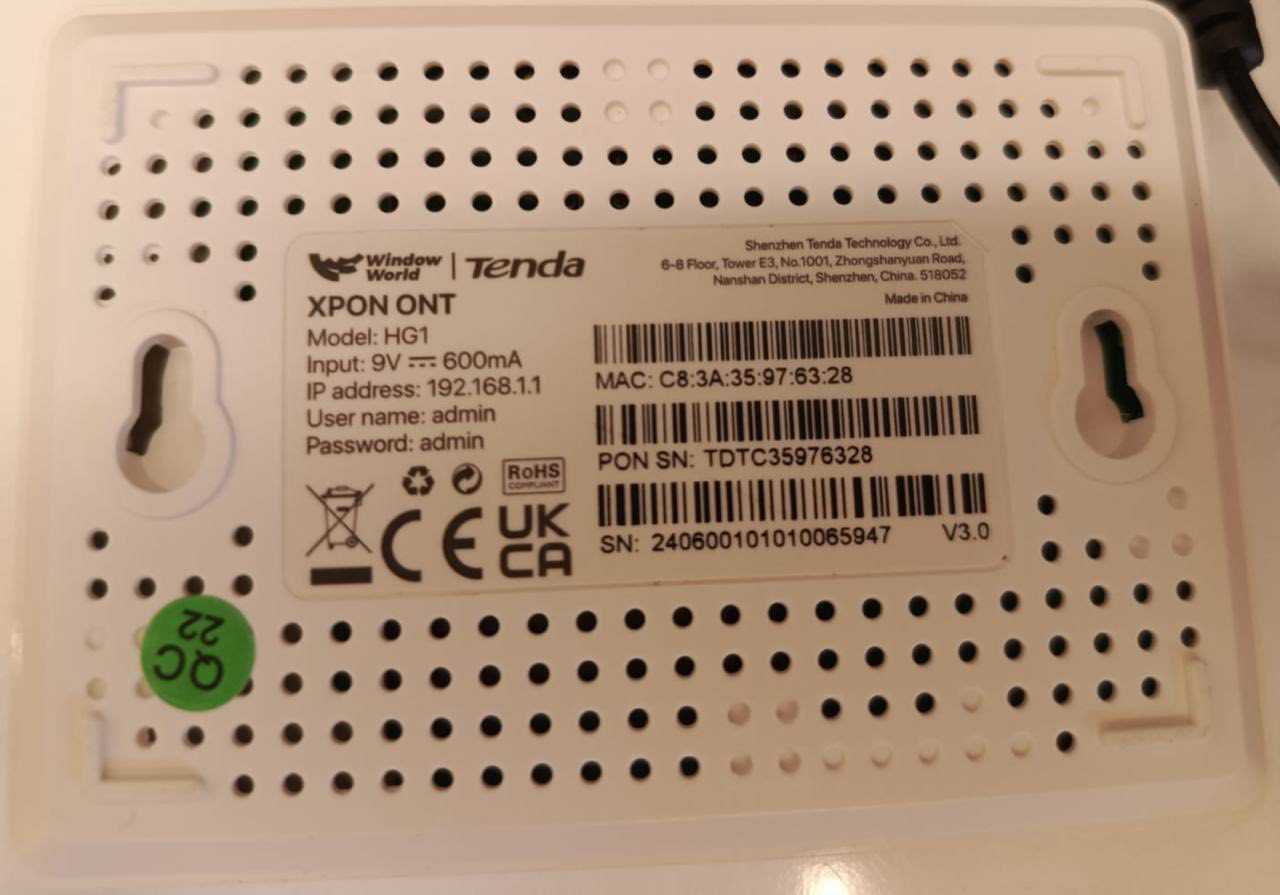 🎁هدية مع كل طلب🎁🎁
⭕️ONU-اخضر -APC
⭕️tenda
🟡بسعر….12.000

#للأستفسار_عن_الاسعار الخاصة بالوكلاء واصحاب الشركات وباقي التفاصيل الفنية 
من خلال الواتساب 
***********
🔵‏تابع قناة مجموعة الياسري للتقنيات في واتساب: https://whatsapp.com/channel/0029VaHbevKL7UVbXLvmbQ14
🔵قناة التلكرام

https://t.me/alyasry117
