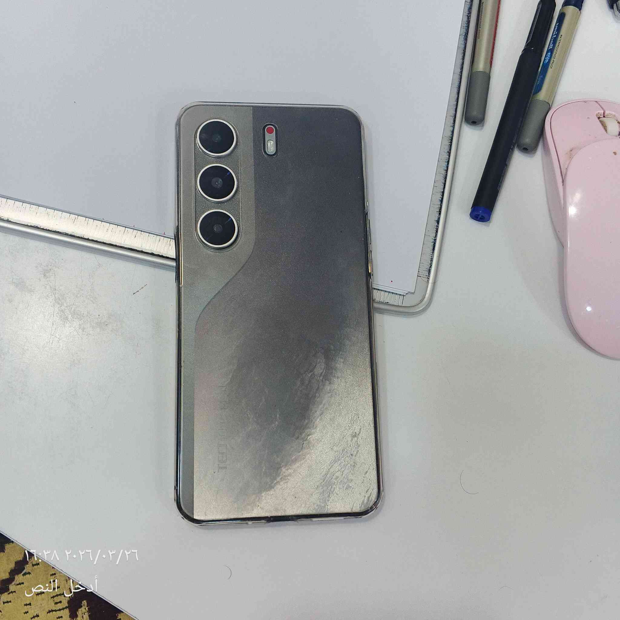 📱 للبيع مستعجل – تكنو سايمون 40 برو

- الجهاز نظيف جداً (مستخدم شهر فقط)
- الذاكرة: 256GB
- السعر: 80 ألف (قابل للتفاوض)
- كامل الملحقات + الكارتونة موجودة
- الجهاز شغال تمام وما بيه أي مشاكل

📍 الموقع: قرب مستشفى الفرات
📞 واتساب: ***********

سبب البيع: مستعجل

للتواصل واتساب فقط
