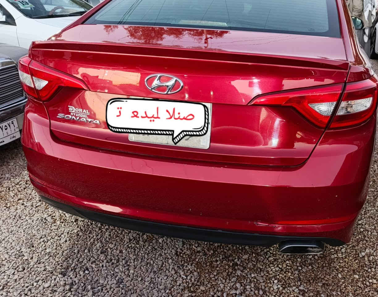 للبيع سوناتا مديل 2017لون أحمر رقم شمالي الاستفسار عالرقم ***********
