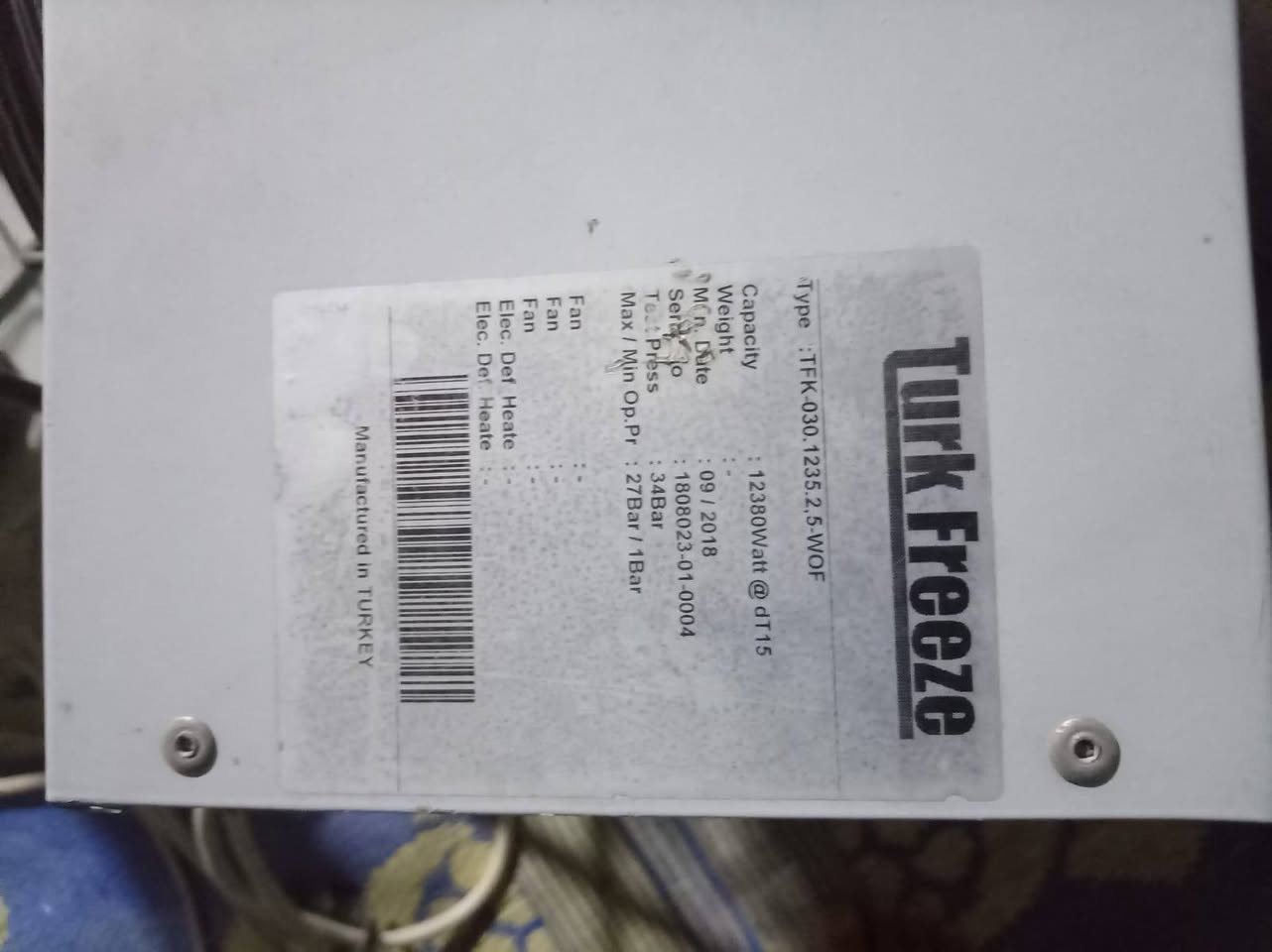 براد 3طن تركي بعده جديد كامل بواري والبورد مالته بس اتشده السعر 10 ورقات وبي مجال


**إذا كنت صاحب هذا الإعلان وتريد حذفه لأي سبب، رجاءا أرسل رسالة إلى الدعم الفني**