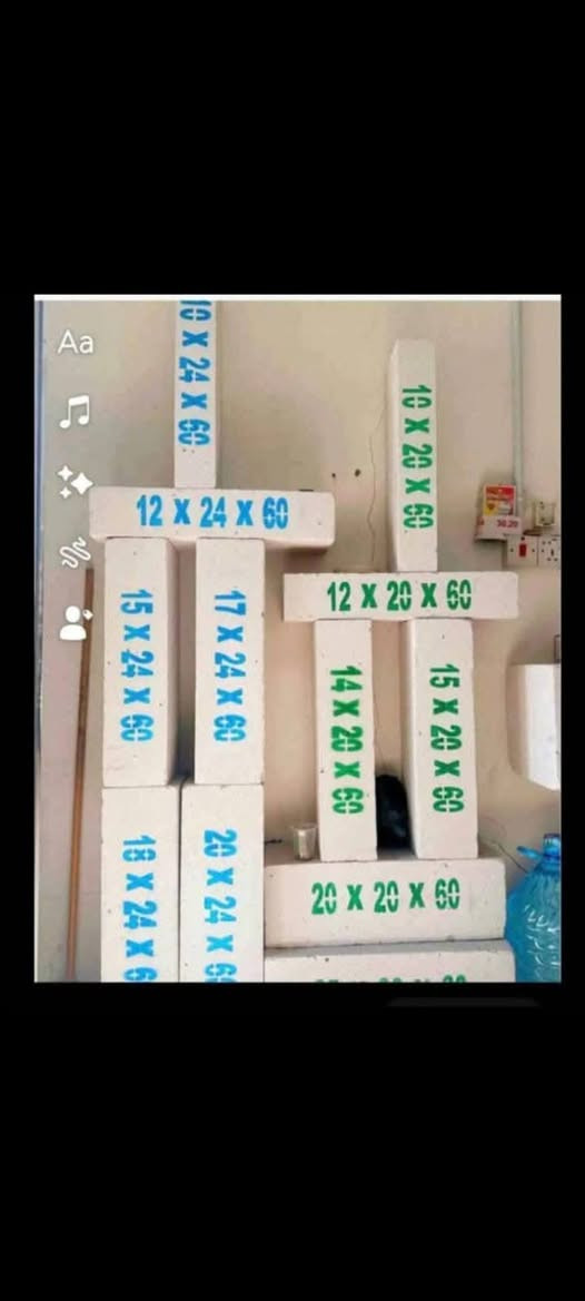 للبيع المواد البناء 
رقم الهاتف. ***********

سعار ثرمستون.  واصل
ثرمستون وطنيه.  335
ثرمستون حوشان. 330
ثرمستون البصره.  325
ثرمستون بلد سلام.330
ثرمستون شمس 325
ثرمستون عكاده 12سنتيم 
ثرمستون 15سنتيم

سعار بلوك واصل
بلوك صناعيه حمدان. 650
بلوك جويبده. 600
بلوك. 15سنتيم. 

سعار طابوك
طابوك نهرون. 200واصل
طابوك احمر. 340واصل

سعار سمنت 
سمنت فالكون عادي. 105واصل
سمنت فلكون مقاوم 108واصل
سمنت مبروكه عادي 106واصل
سمنت مبروكه مقاوم 110واصل

ماده ثرمستون كويتي 
ماده تي ماكس
ماده وطنيه
عنوان بصره ساحة سعد مقابل مستشفى جمهوره 
يوجد توصيل كافه مناطق البصره
***********
