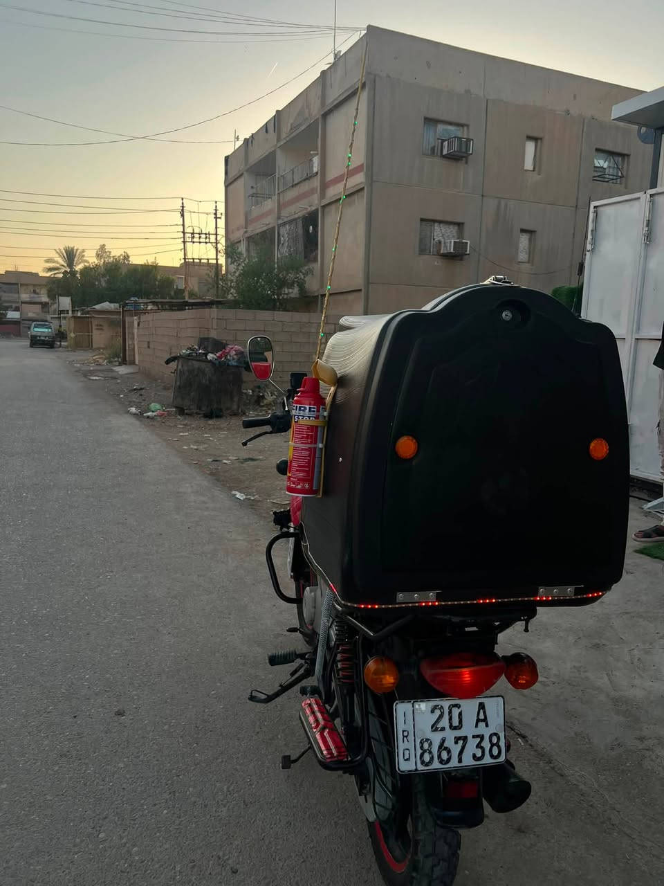 دراجة بوكسر مرقم ديالى بسمي تحويل ثاني يوم
كفاله عامه محرك كير كهربائيات مكاني ديالى بعقوبة الرحمه 
سعر 2000 
لاستفسار وتساب وتصال على رقم ‪***********
