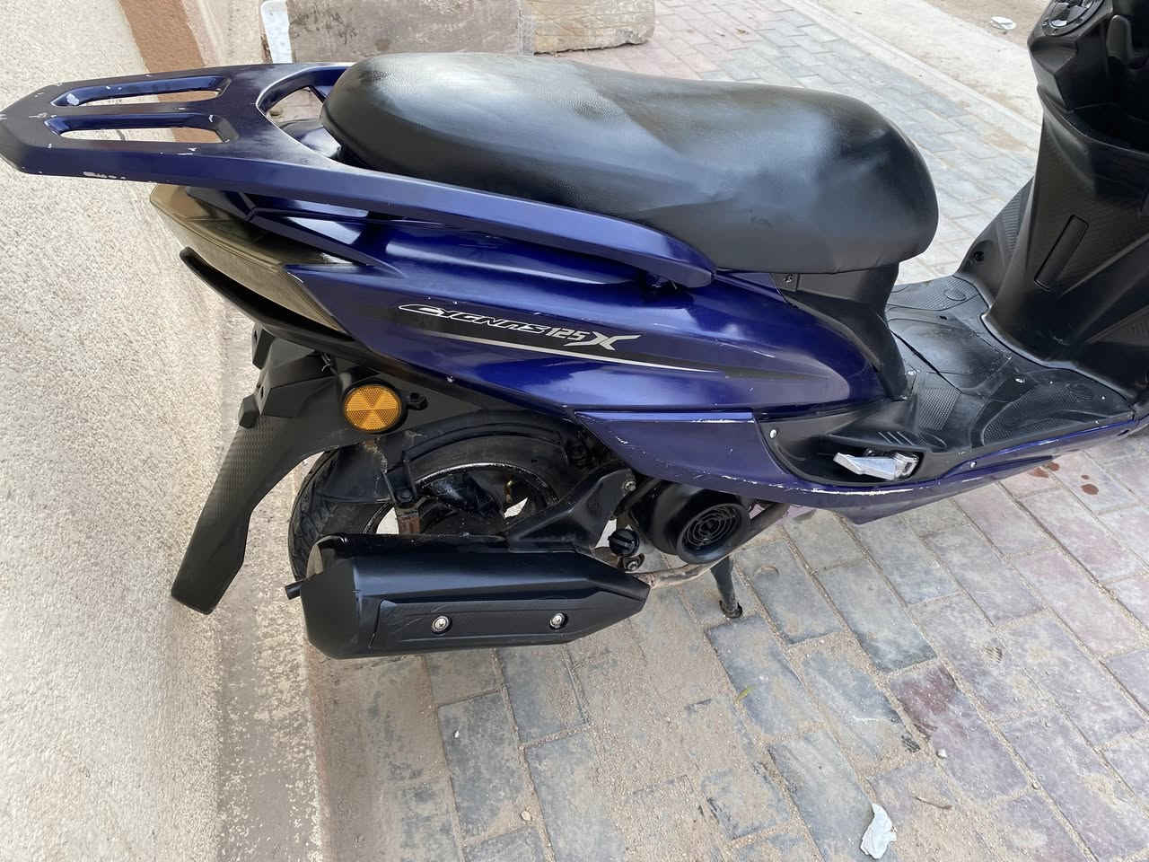 دراجة سكنس  مكينة ما مفتوحة ناعمة نكرة سلف العنوان كربلاء حي الحسين سعر 550 الف الرقم ***********
