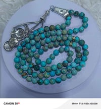 فيروزج امريكي • حجر طبيعي • ١٠١ حبه