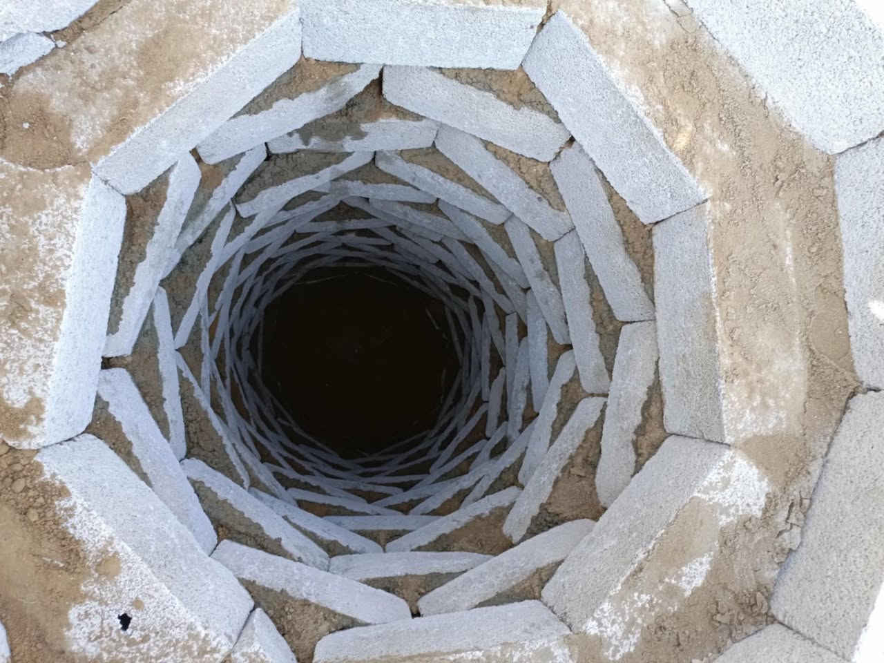 يوجد لدينا كادر حفر منهولات دائرية العرض متر ونص  العمق حسب ماتريد حفر وبناء وصب  تصال ***********
