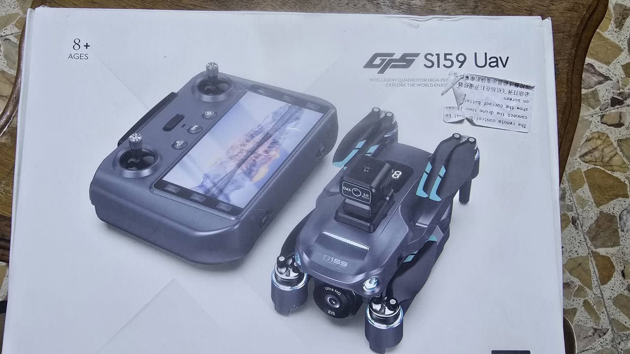 السلام عليكم
درون قطعه جديده S159 Uav
غنيه عن تعريف كامل مواصفات 
سعرهه 150 بغداد 
***********
