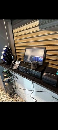 كاشير كامل • نظام مطاعم • طابعتين