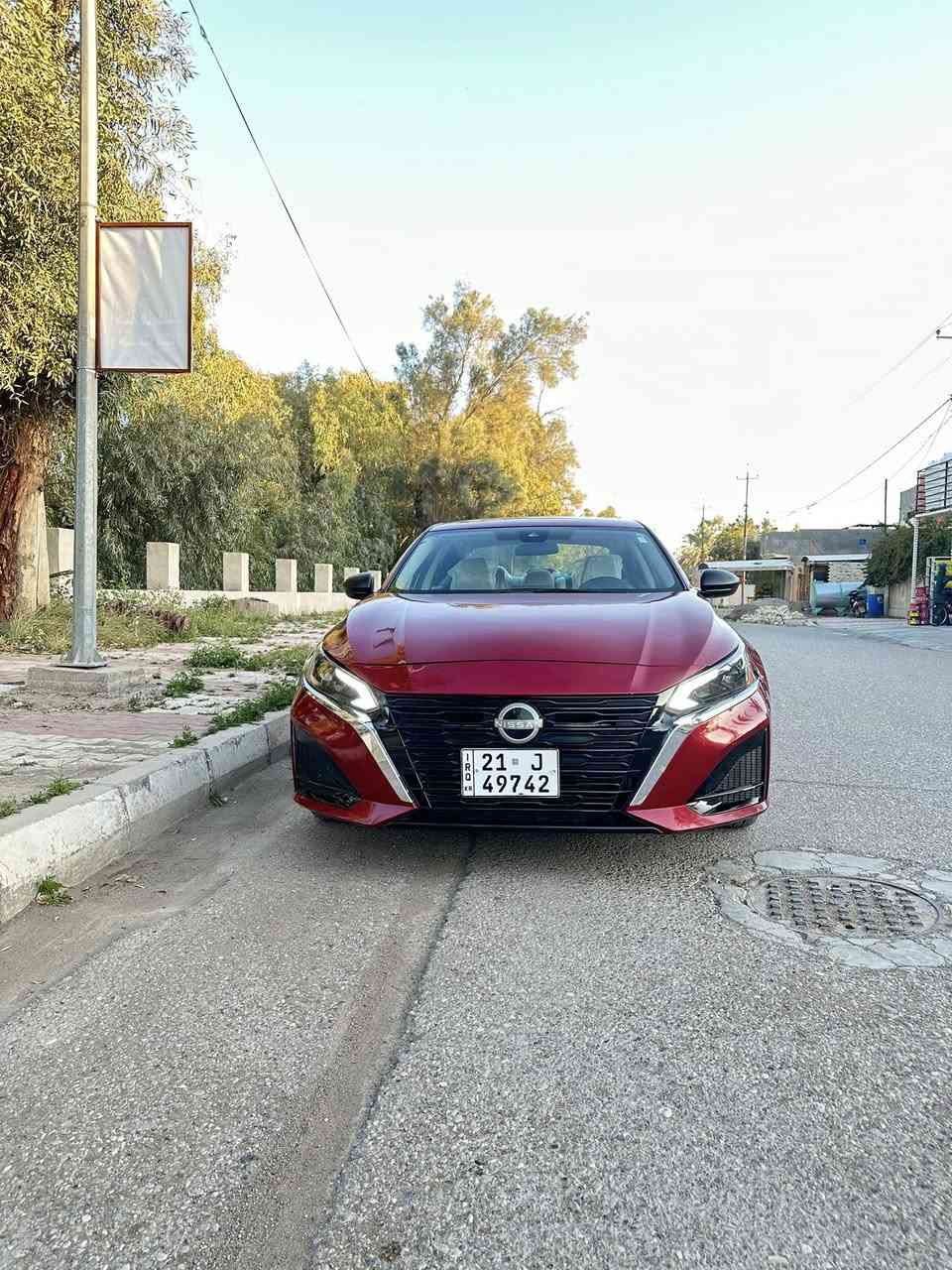 نيسان التما موديل 2025
مواصفات SV 
داخل ابيض 
كشنات جلد 
كشن كهرباء 
رادارات 360 درجه
تحديد مسار 
شاشة كبيرة 
كامرة دوارة 
حساس خلفي 
توقف ذاتي 
ماشية 30 الف كيلو 
ويل كب بلاد 
السعر 165 وبيها مجال 
السيارة شرط بحالة الوكاله 
تخم تاير تخم دسكات 
مكينه كير كفاله عامه 
السيارة كفاله عامه 
ماعده قطعتين بدون قطرة دواخل 
رقم سليمانية بسمي تحويل ثاني يوم 
سيارة بدون بارد وشخوط ورصعات 
مكان السيارة ديالى المقدادية 
***********
