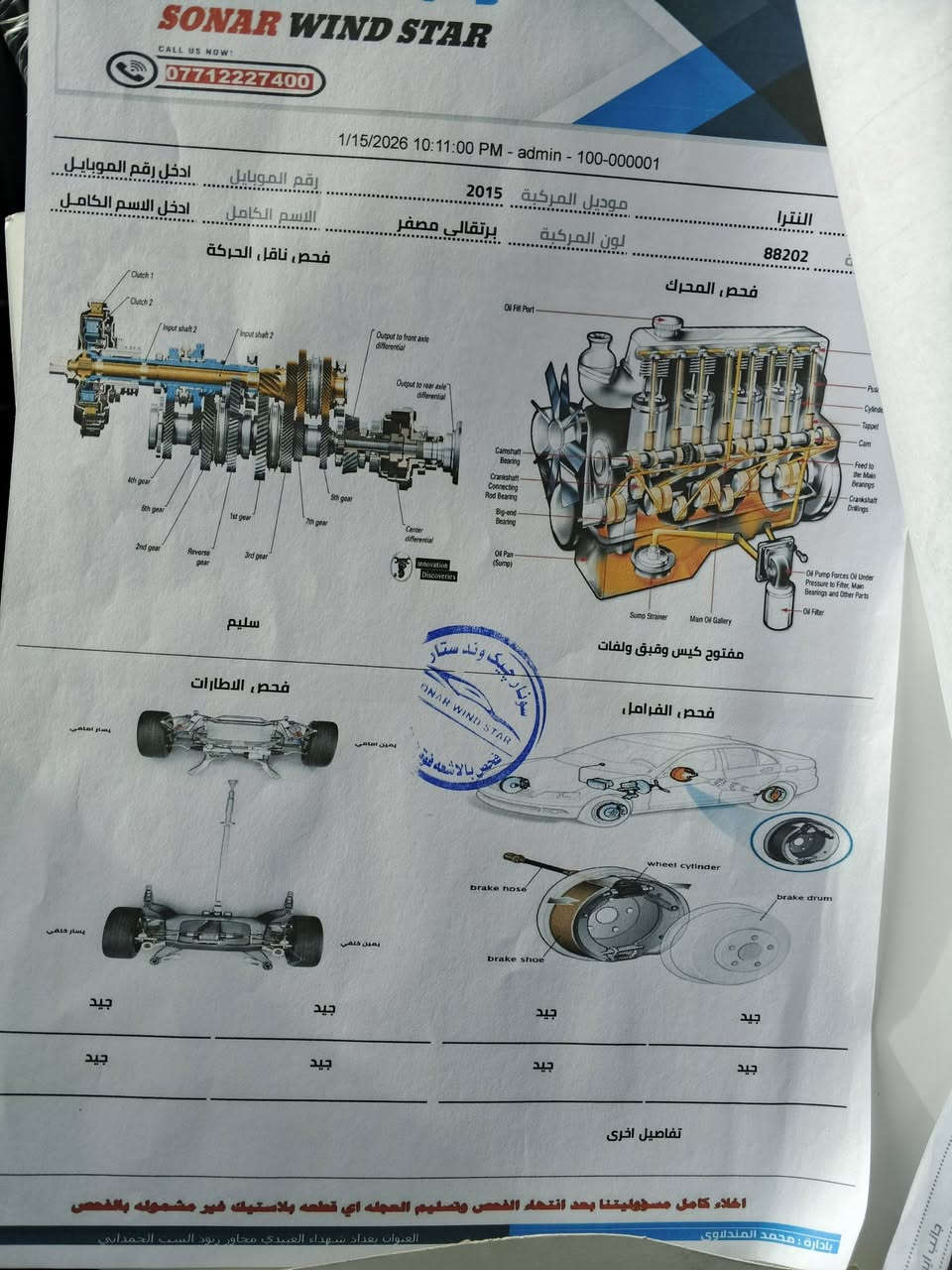 النترا 15 مثل ما موضح بالسونار هاي كل ضررها من امريكا السعر 113وبي مجال بسيط ليبل واحد ***********ما متواجد على الفيس العنوان تقاطع النهروان
