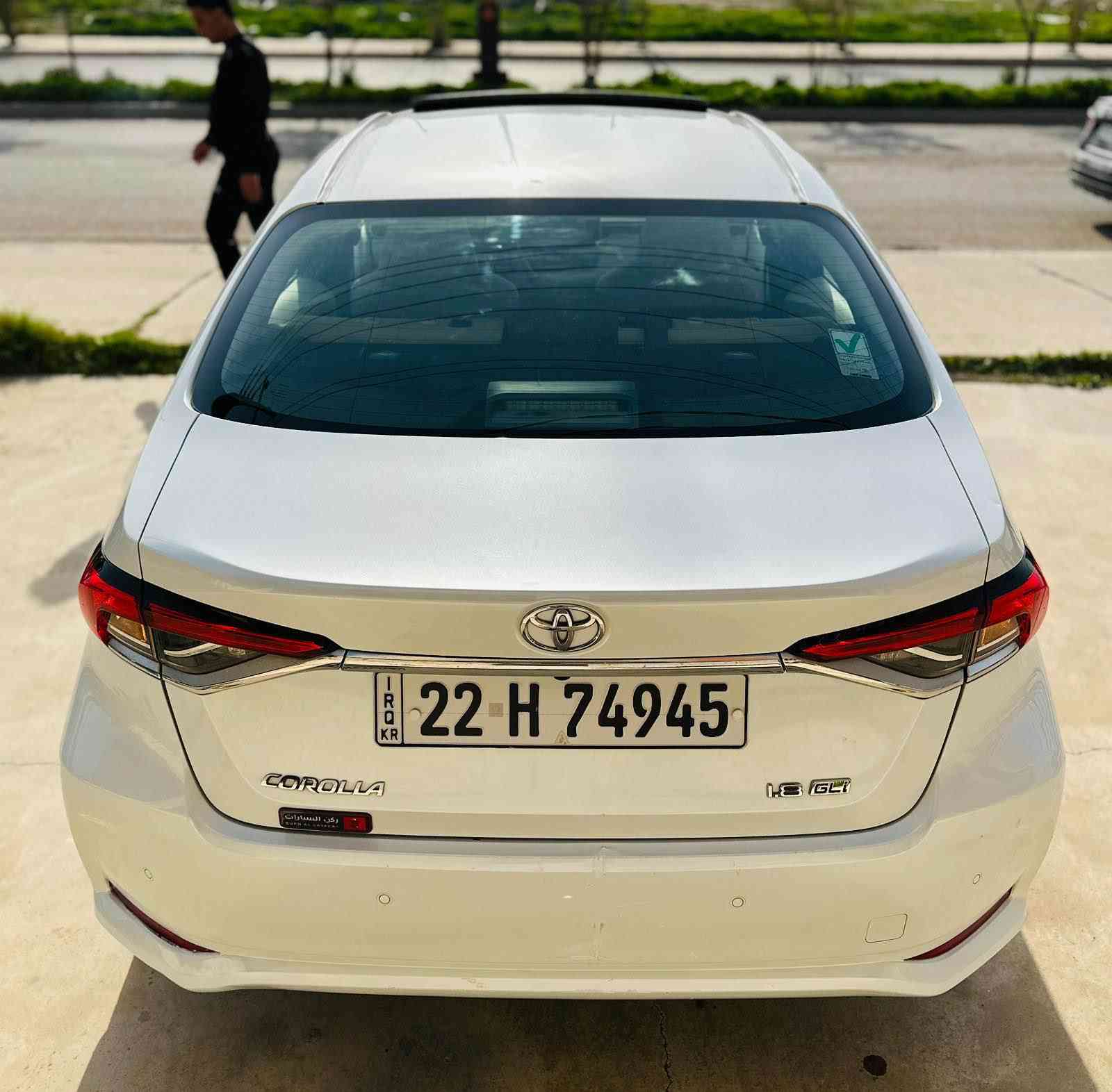 للبيع كورلا خليجي ساز
السعر 
***********
فول الفول
الون ابيض 
كلين بدون صبغ
موديل 2022
تحكم ستيرن 
تثبيت سرعه 
بصمه تشغيل+ابواب 
سلايت 
ويل بلادي 
لايت زنون بلادي 
داخل كريمي 
رقم أربيل باسمي تحويل وكاله ثاني يوم  سعره 155 بي مجال
مكان السياره ديالى خانقين خناقين, ديالى
