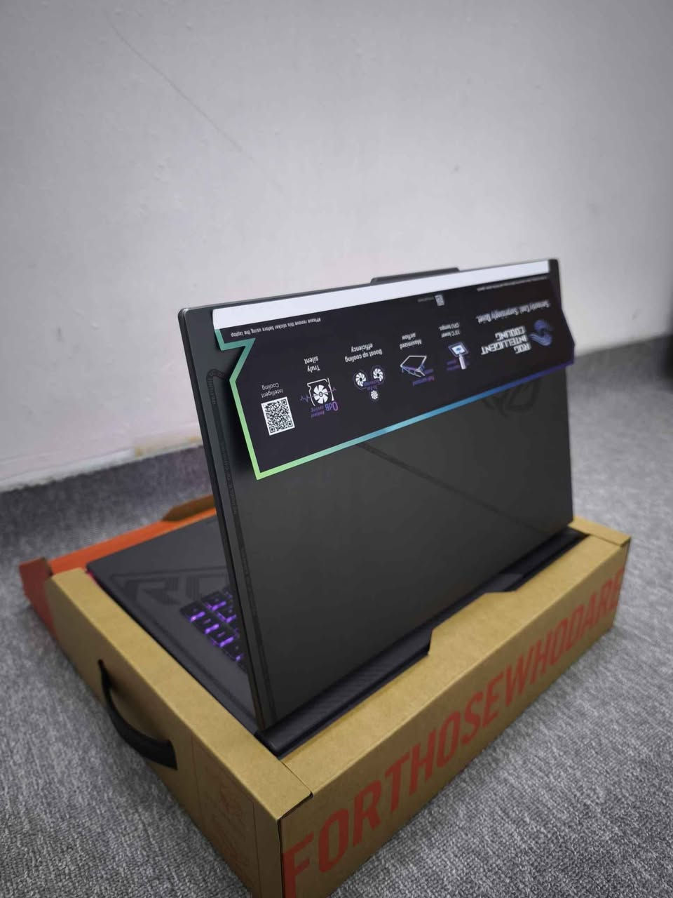 لاپتۆپێکی زۆر ناوازە لە براندی ASUS
ئەم لاپتۆپە تەنها ئەفسانەکان ئەزانن چیە 😅
تایبەتە بە گەیم و دیزاین و کارە قورسەکان بە شێوازێکی گشتی 

نرخی تەنها 1100$
asus rog strix g16
CPU: Intel Core i7 13650HX 13TH GEN HX 14C/20T UPTO 4.9Ghz
GPU: NVIDIA RTX 4060 8GB GDDR6 GRAPHIC 140W FULL-P
RAM: 32GB RAM DDR5 4800Mh
Hard: 1TB SSD NVMe m.2
Display: 16.1inch FullHD IPS 165HZ
Ac Power Adapter: 280Watt 

‎بۆ داواکردن نامە بۆ پەیج بنێرن📥
‎یاخود
‎پەیوەندی بکەن بەم ژمارەیەوە لە وەتسئەپ✅
*********** حلبجة, السليمانية
