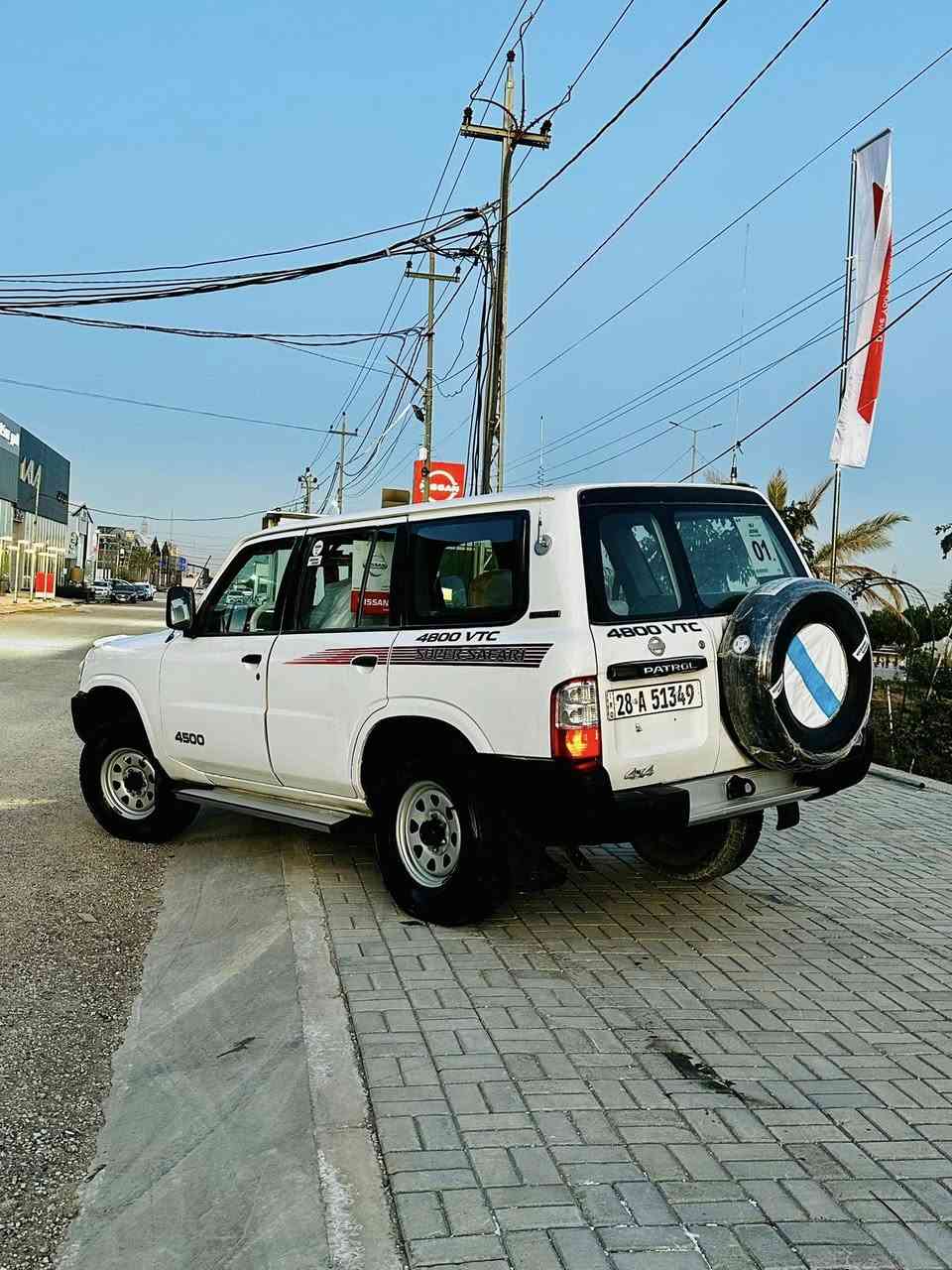 سلام عليكم ورحمة الله وبركاته نيسان باترول  رقم نجف دولي سياره اهليه مو حكوميه مداور ثاني يوم سياره جديده معنه الكلمه مديل 2002 ماشيه 250حقيقي كفاله عامه من ضربه او كلبه اوتجيه فقط صبغات بيه الجماليه وبدون داخل شرط ولا تبديل سعوديه🇸🇦 محرك وكير شرط زيرو ترايك وين ما يعجبك    فورويل شغال دبل تانكي مكينه 6سلندر 4500 تابوت المرغوب سياره مال جناي سبعه راكب منضومه زنون جديده كهربائيات عامه شغاله الاستفسار على رقم ‭0773 721 4354‬                       ملاحضه /سعر 98وبيه مجال بسيط                                 تبريد شرط ثلج ❄️ وتفئه شغال سياره جاهزه من كل نواحي
