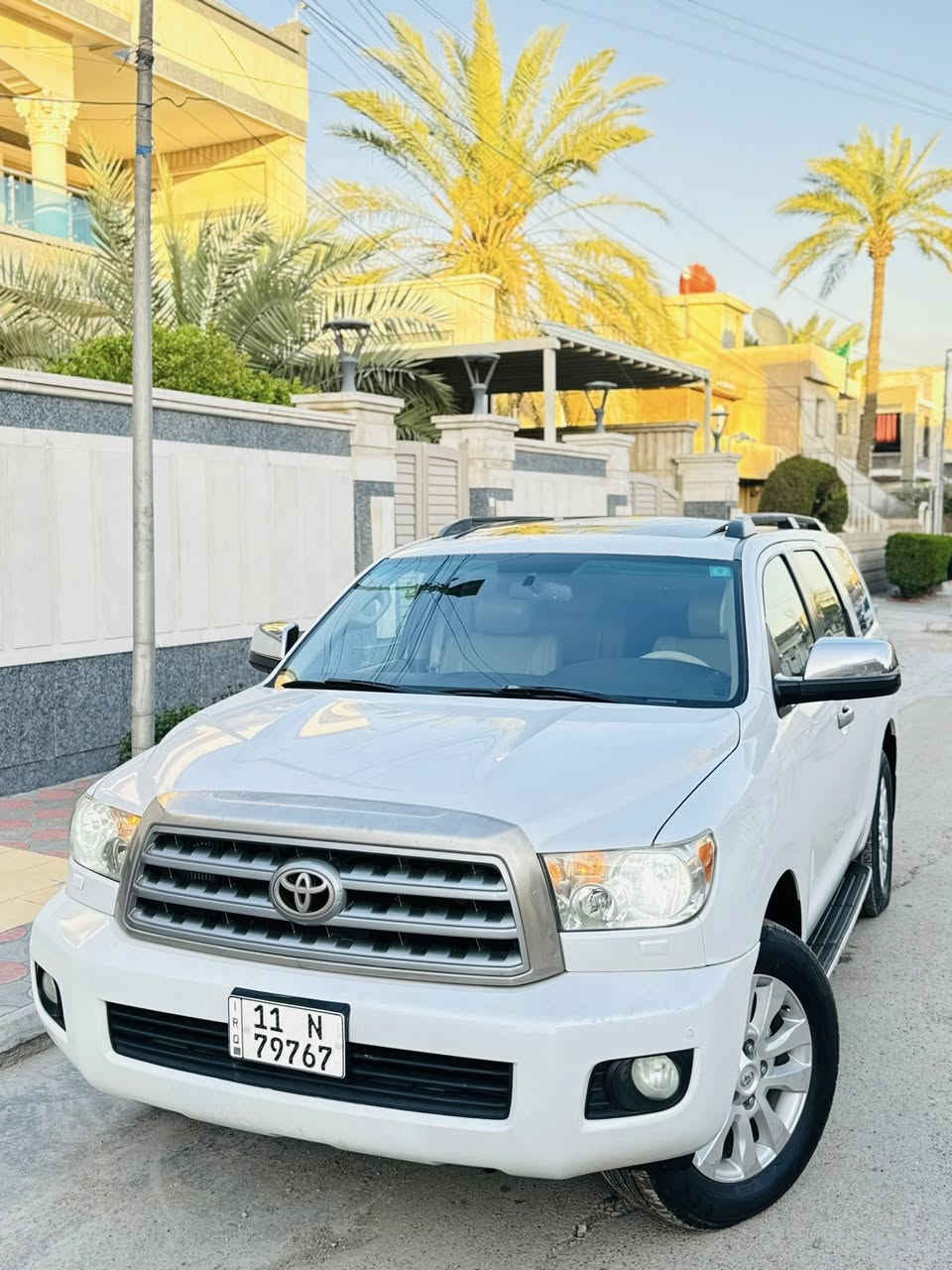 السلام عليكم للبيع سيكويه 2009
رقم بغداد بسمي هزه وفحص جديده 
خليجي مكفوله كفاله عامه بوضع شركه ماشيه 67 km على فحص بلادي 

معروضه 188 وبيها مجال 

رقم الهاتف ***********

مواصفات فول 1/1. بلاتينيوم اعلى فئه 
فتحه سقف 
كشنات جلد + كهرباء 
شاشه جبيره + بلوتوث 
كشنات ذاكره 
سقف دفدي 
رادارات جوانب 
حساسات أمامي خلفي 
مثبت سرعه 
كشنات منفصل 
كشنات حار بارد 
ستيرن هيتر 
ستيرن كهربائي 
صندوق كهربائي 
فورويل 4+4
7 راكب 
3 قطع تبريد 
لايت زنون اصلي 
تخم تاير جديد
