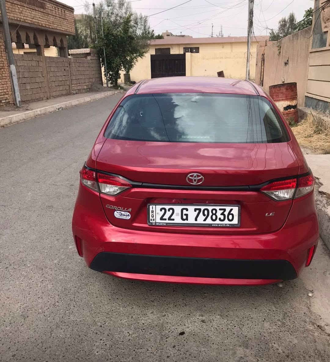 السلام عليكم

كورولا 20 ، وارد كندي
ضررها بنيد وچاملغ بدون دواخل
ماشية ٩٠ الف ، تحديد مسار 
نقطة عمياء ، راديتر سراوين جديدة ، تدفئة كشنات
مكان السيارة تكريت 
السعر  147
***********
***********
