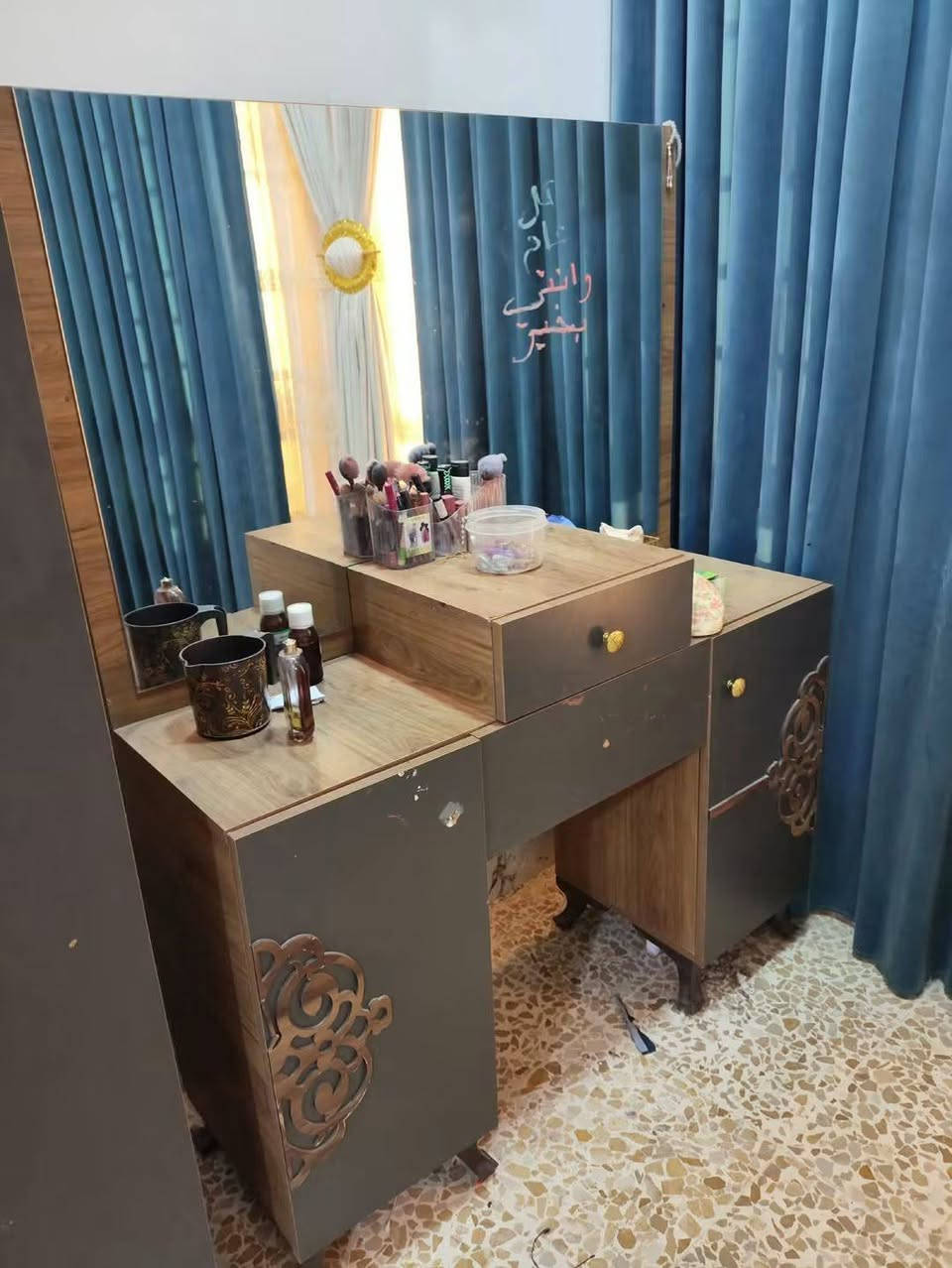 للبيع ٥ قطع غرفه نوم تركي سعر ١٦٠  وبيه مجال ع خاص 
العنوان الفلوجه الشهداء قرب جامع السلام
*********** للاستفسار
