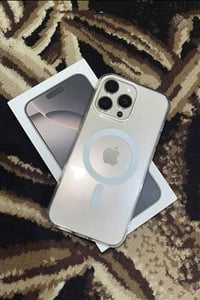 للبيع ايفون 16 برو ماكس بطاريه95 ذاكره256 عدد دورات الشحن262 النضافه ‎...