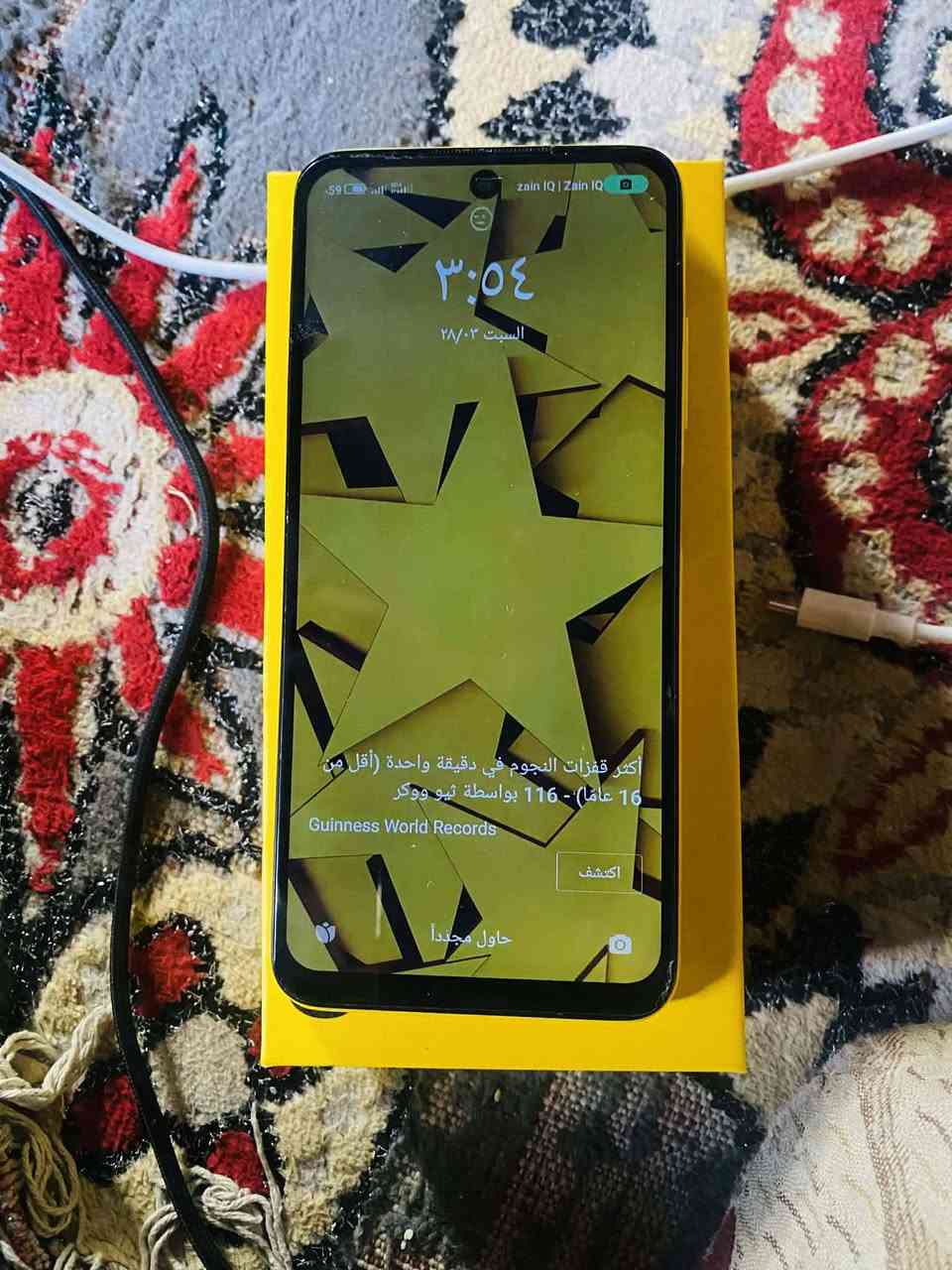 جهاز بوكوM3 5G pro استخدام اسبوع كامل ملحقاته ذاكره 256 رام 8+8 سعر 160 ***********
