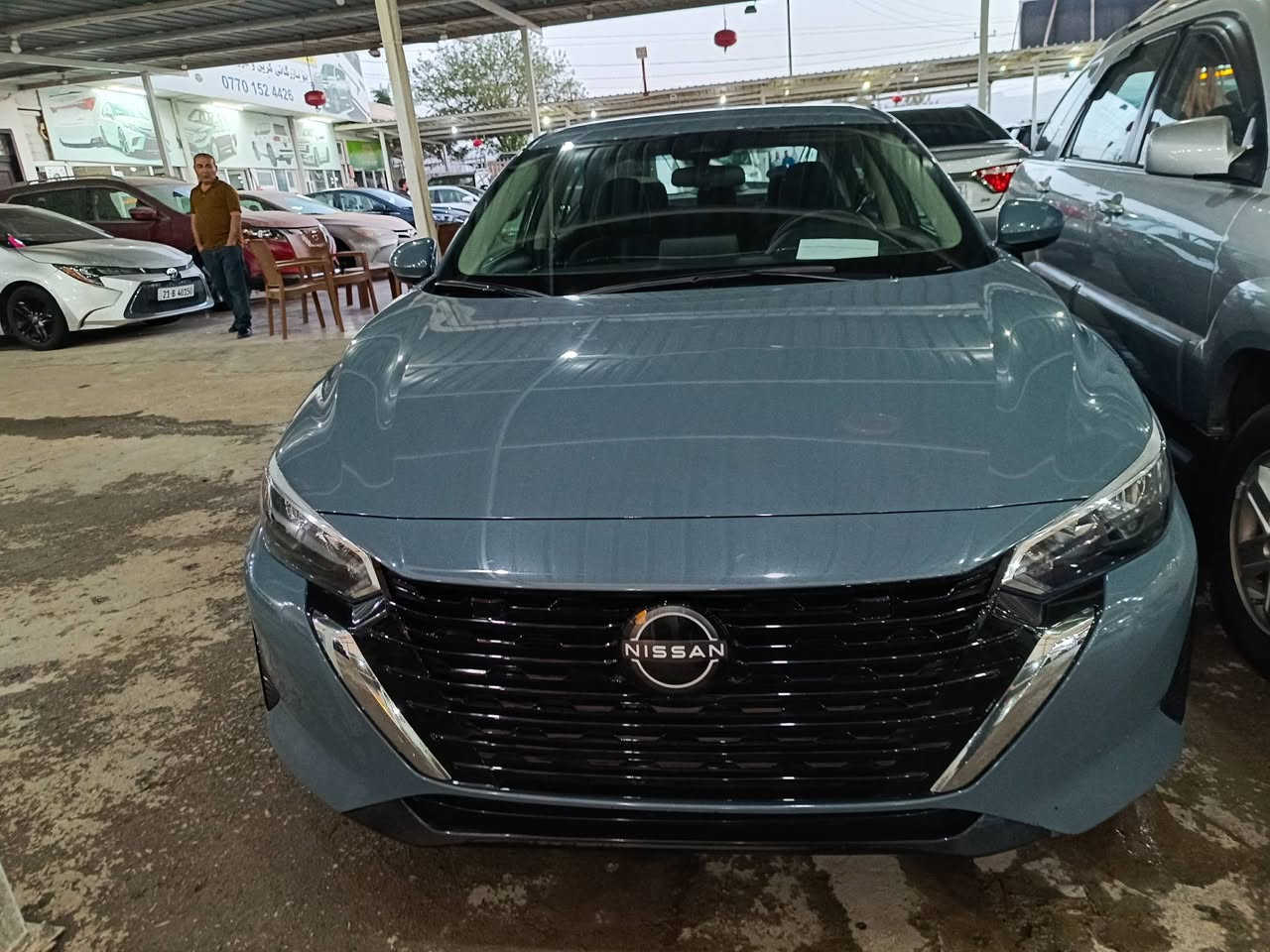 Nissan sentra 2024 sv
ره نگ : چيمه نتويى 
بوياخ : ته نها دوسيه ى لاى سائق
كاميرا
شاشه
هيلى شه قام
رادار ( پيشه وه )
        ( پشته وه)
        ( لاكان )
حاسه
به سمه 
ده رگاى به سمه
گيچ الكترونى 
سوكان ڤوليوم 
تسپيت سوره
بلوتوث
Eco
Aux
ژماره كاتى يه و نه شكينراوه
***********
