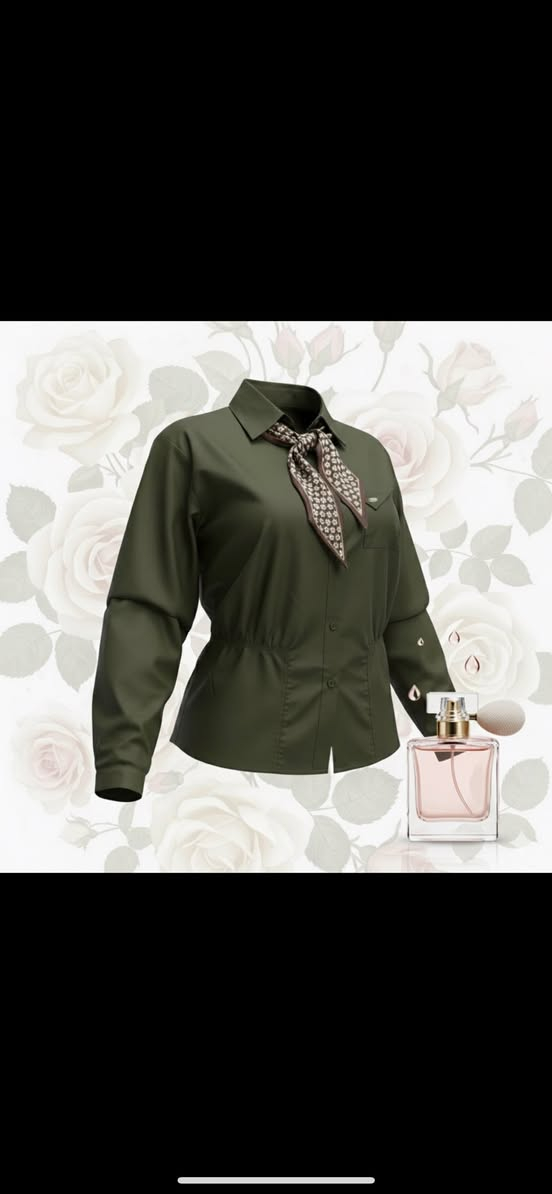 توفر #قميص #صيفي خامة حلوة باللون الزيتوني فقط قياس S M  L XLالسعر 18 الف فقط يوجد #توصيل كافة مناطق #بغداد والمحافظات  5000 ومجمع #بسماية 1000 #للحجز والاستفسار مراسلةالصفحة او الواتساب 🥰


**إذا كنت صاحب هذا الإعلان وتريد حذفه لأي سبب، رجاءا أرسل رسالة إلى الدعم الفني**