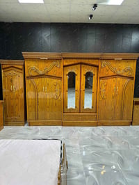 غرفة خشب صاج • ٧ قطع • توصيل مجاني بغداد