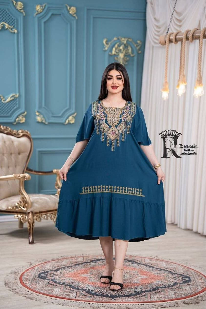 #شلحه نسائي تطريز دبل كلوش   😍

الخامه كشمير ايطالي اصلي 💯

القياسات من XXL الى 5XL

سعر الدرزن 12 قطعه 60 الف  

سعر القطعه مفرد 10. الف


**إذا كنت صاحب هذا الإعلان وتريد حذفه لأي سبب، رجاءا أرسل رسالة إلى الدعم الفني**