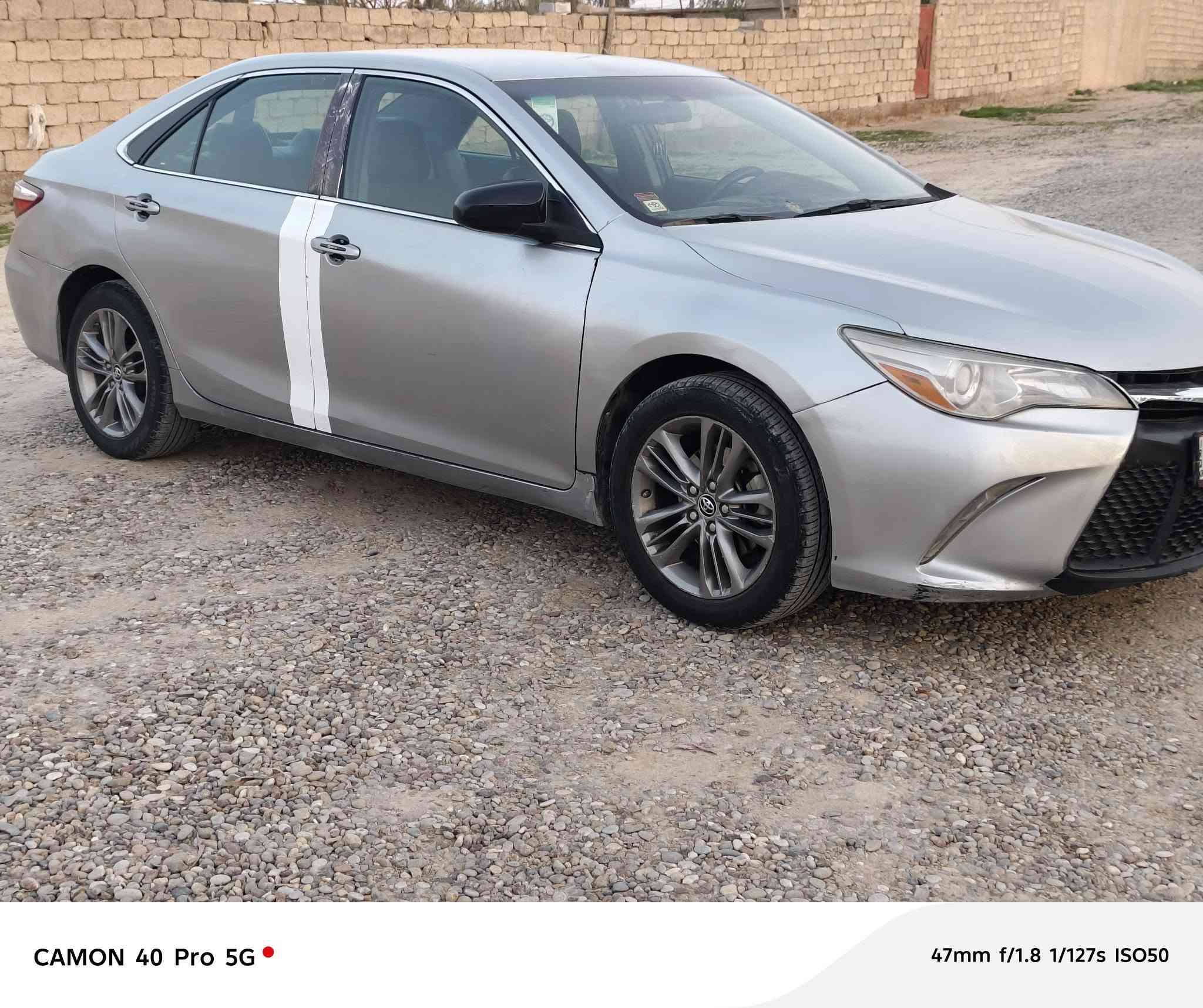 كامري للبيع 
موديل 2016
محرك گير شرط 
بدون دواخل سياره خير من الله 
السعر 140قابل للتفاوض وترهم مقدمه زينه والباقي اقساط  
للستفسار اتصل***********
