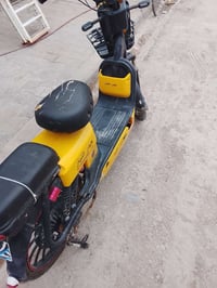 دراجة شحن • بطاريات جديدة • المشخاب