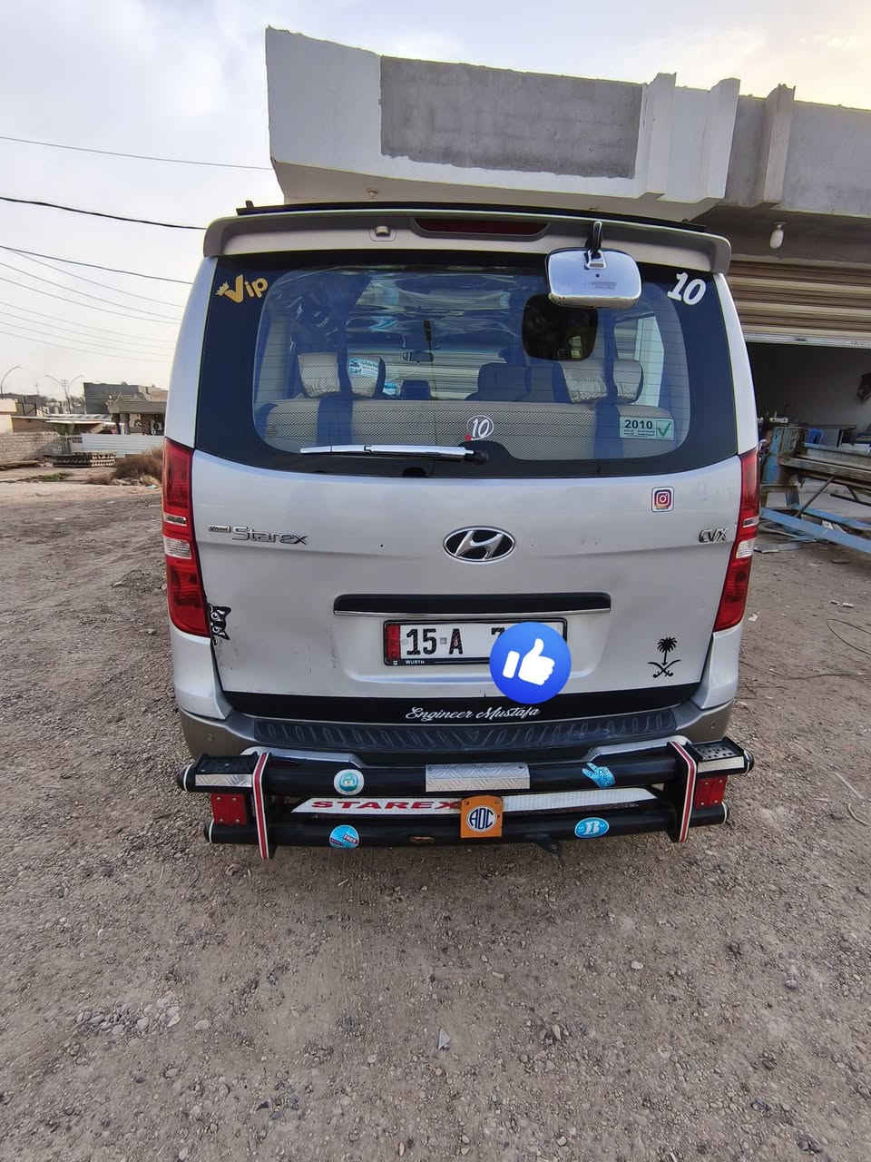 سلام عليكم للبيع ستاركس موديل 2010 رقم الانبار الأجنبي سياره مكفوله من صبغ من ضربه كفاله عامه سياره فول مواصفات سياره جاهزه بجم 16 درع خلفي سيبايه ويل دوشمه تنته وكشنات وارضيه يعني ربع ماتصرف عليه سياره السعر 150بيه مجال الاتصال ‏‪0790 330 9091‬‏
