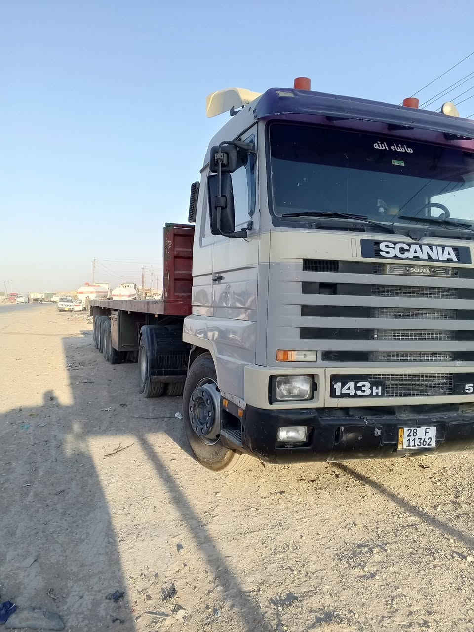 سلام عليكم سكانيه لبيع بس راس موديل 95رقم نجف نكليزي ثلاث لوحات سنويه صهريج جي بي اس كامله شرط تحويل سياره كفاله من مكينه وكيروقماره ووشاصي كفاله عامه 143(0)10)المكان بغداد السعر150بيهه مجال قليل حك الجيه ***********
