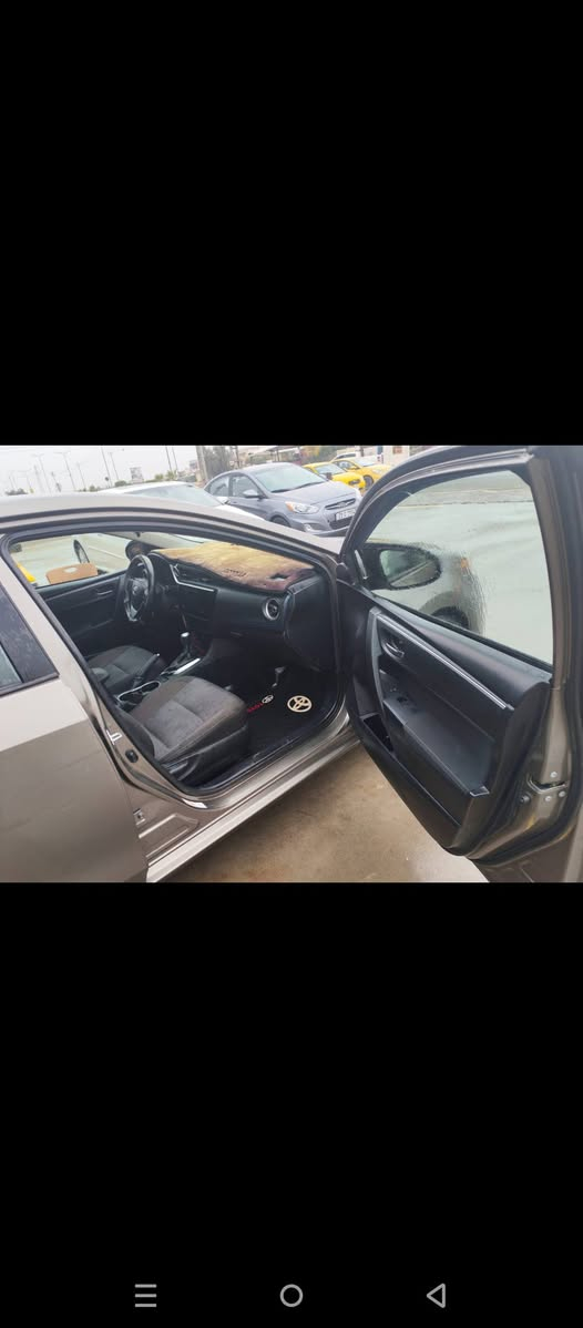 السلام عليكم كورلا موديل 2018
وارد امريكي ربع جامرلغ خلفي فقط صبغ سيارة جديدة 
السيارة بجم كبس وكلها ع بلاد شرط الفحص ماشيه 97ميل 
سعرها 153 وبيها مجال ***********
