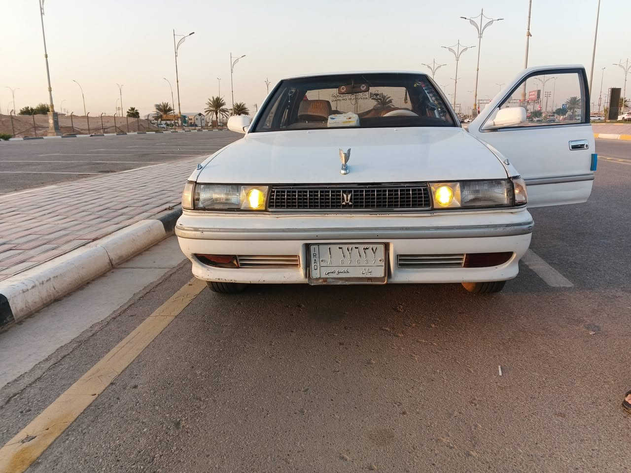 سلام عليكم للبيع  كرستا عضم موديل 1991 السياره نضيفه وكامله وكهربائياته كله شغاله حداديه 90/100
سلام عليكم للبيع  كرستا عضم موديل 1991 السياره نضيفه وكامله وكهربائياته كله شغاله حداديه 90/100
تخم تايرات جداد باتري جديد مكينه ونجي رياضي 6 سلندر 
مكفوله من الضربه والكص ونقل الجثه بس السنويه صاقطه وتنزل افلوس السنويه من الحساب مكاني كربلاء السعر 46وبيه مجال رقم الهاتف ***********
